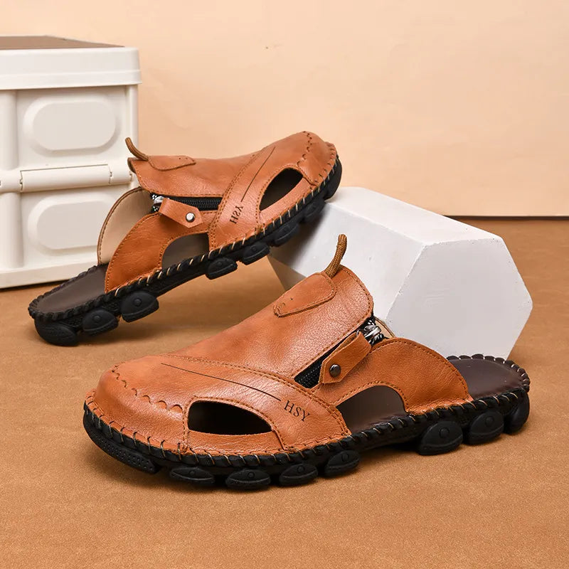 Sommer Slipper für Herren ⎜ Bequeme Freizeitschuhe für Outdoor und Alltag