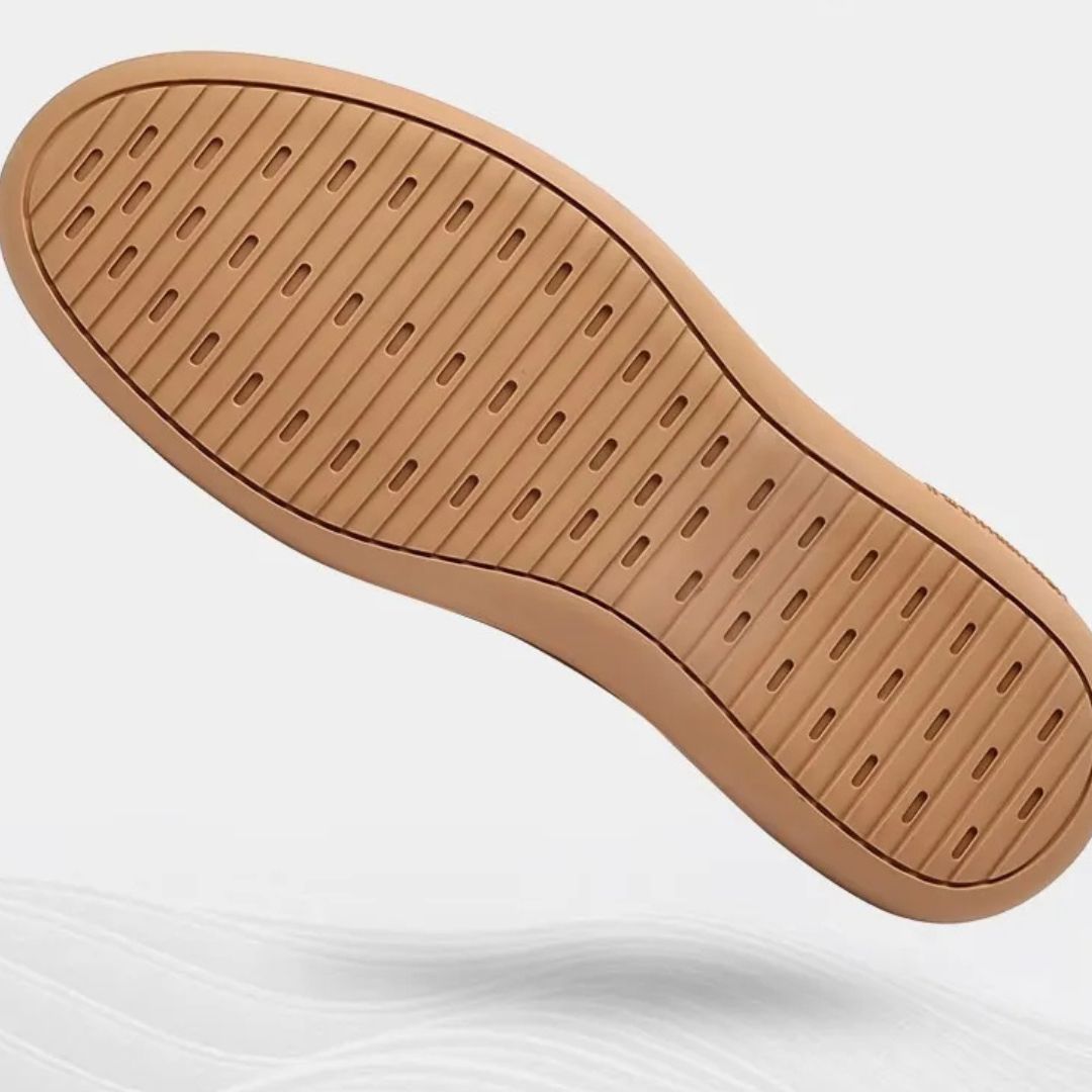 Herren Slip-On Schuhe ⎜ Bequeme Leder-Schuhe im modernen Design für den Alltag