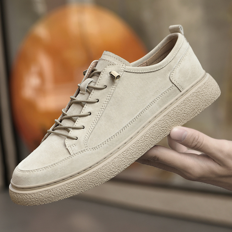 Herren Sneakers ⎜ Atmungsaktive Freizeitschuhe im Retro-Stil mit weicher Sohle und minimalistischem Design