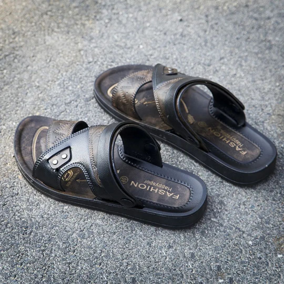 Freizeitschuhe für Herren ⎜ Vielseitige Rutschfeste Strandsandalen und Slipper