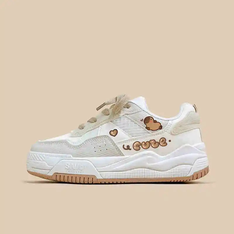 Sneaker für Damen ⎜ Bequeme Schuhe mit Niedlichem Design und Soft-Bottom für Alltag und Komfort