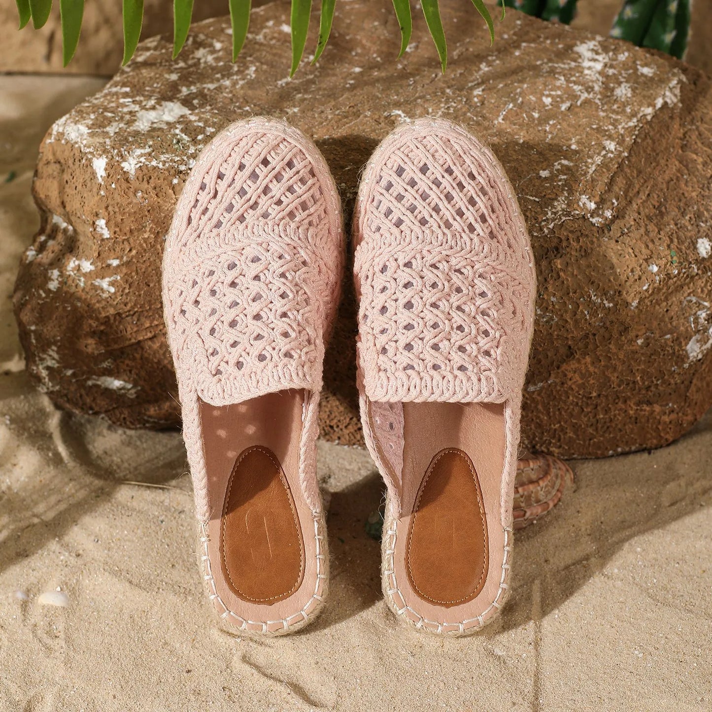 Damen Halbschlupfschuhe mit Geschlossener Kappe ⎜ Luftiges Design und Bequeme Passform für Sommer und Freizeit