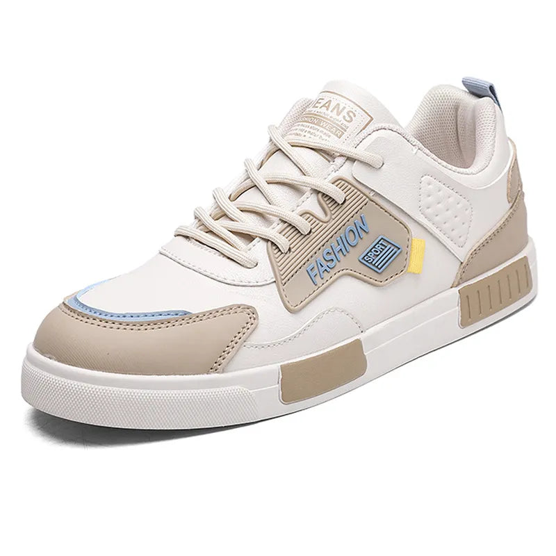 Herren Sneakers ⎜Bequeme Freizeitschuhe aus Leder mit speziellem Design für Sport und Alltag