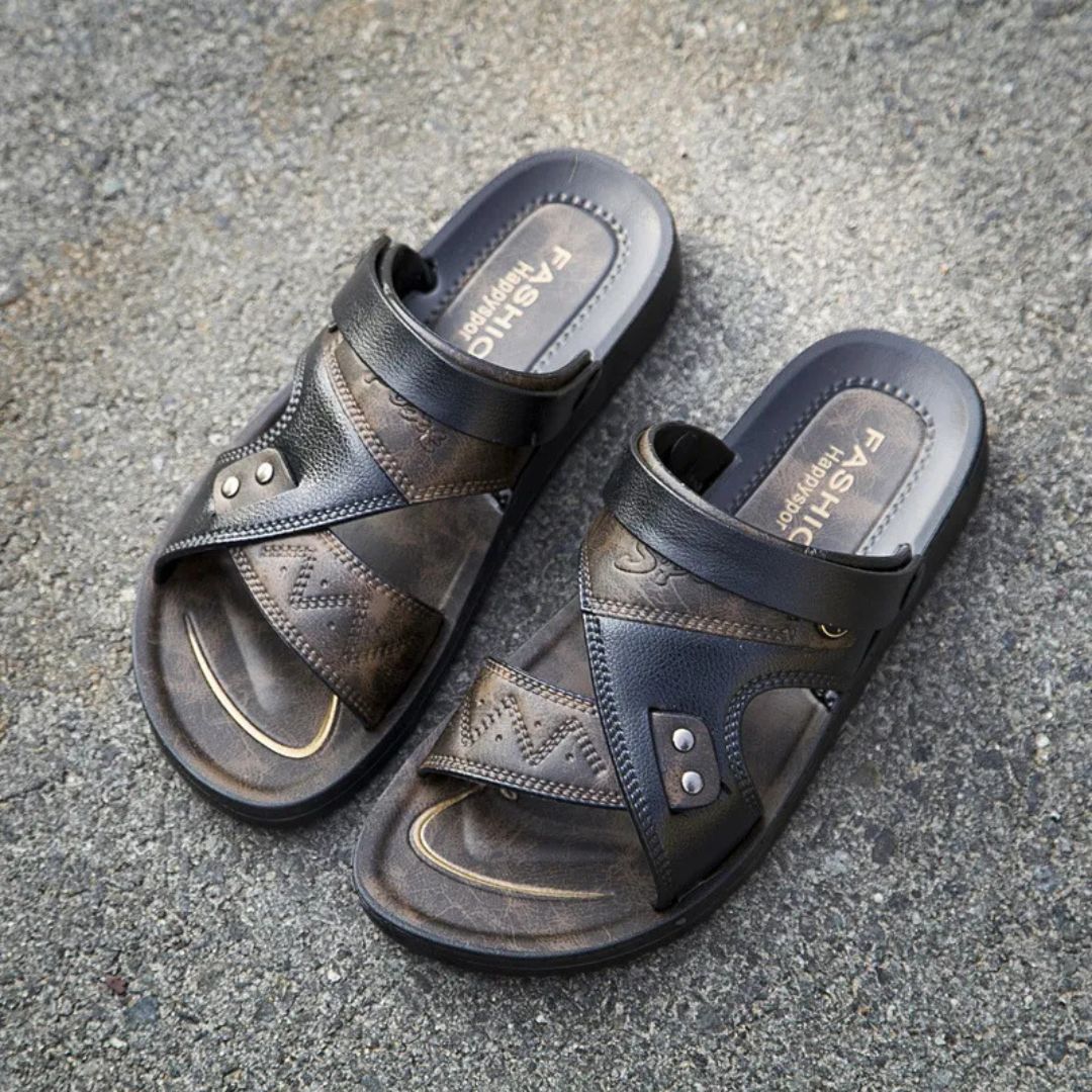Freizeitschuhe für Herren ⎜ Vielseitige Rutschfeste Strandsandalen und Slipper