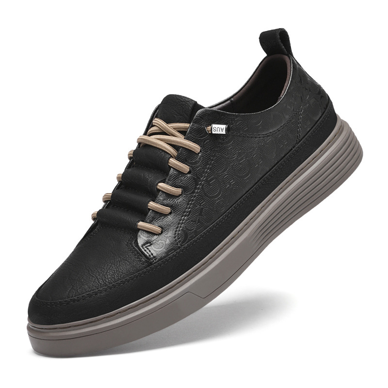 Herren Sneakers ⎜ Bequeme Leder-Schuhe im modernen Design für den Alltag