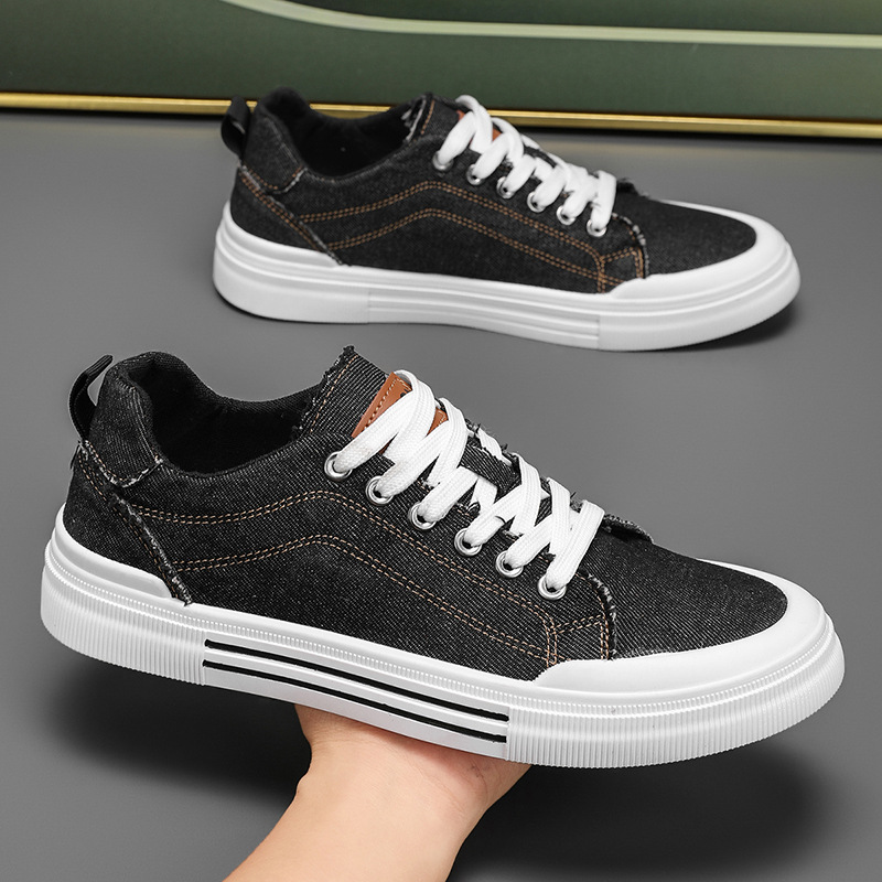 Herren Sneaker ⎜ Atmungsaktive Canvas-Schuhe für den lässigen Freizeitlook