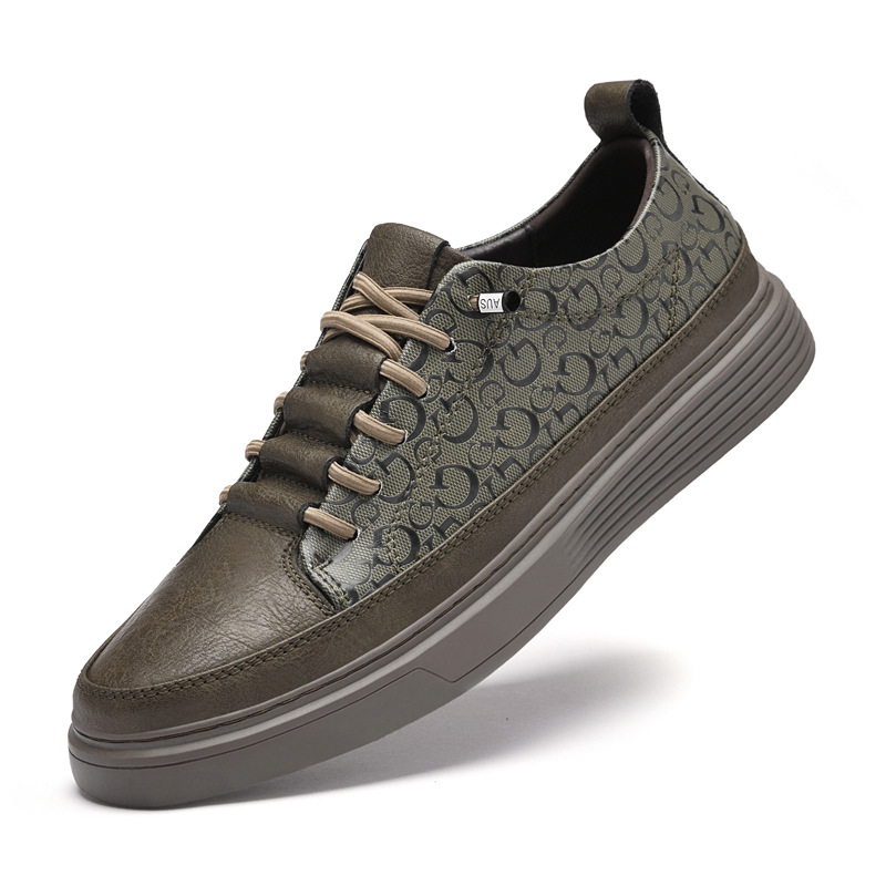 Herren Sneakers ⎜ Bequeme Leder-Schuhe im modernen Design für den Alltag
