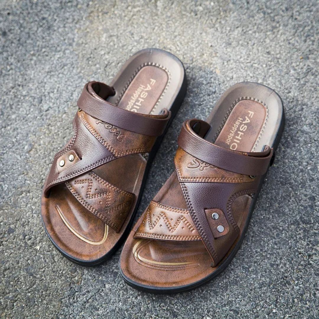 Freizeitschuhe für Herren ⎜ Vielseitige Rutschfeste Strandsandalen und Slipper