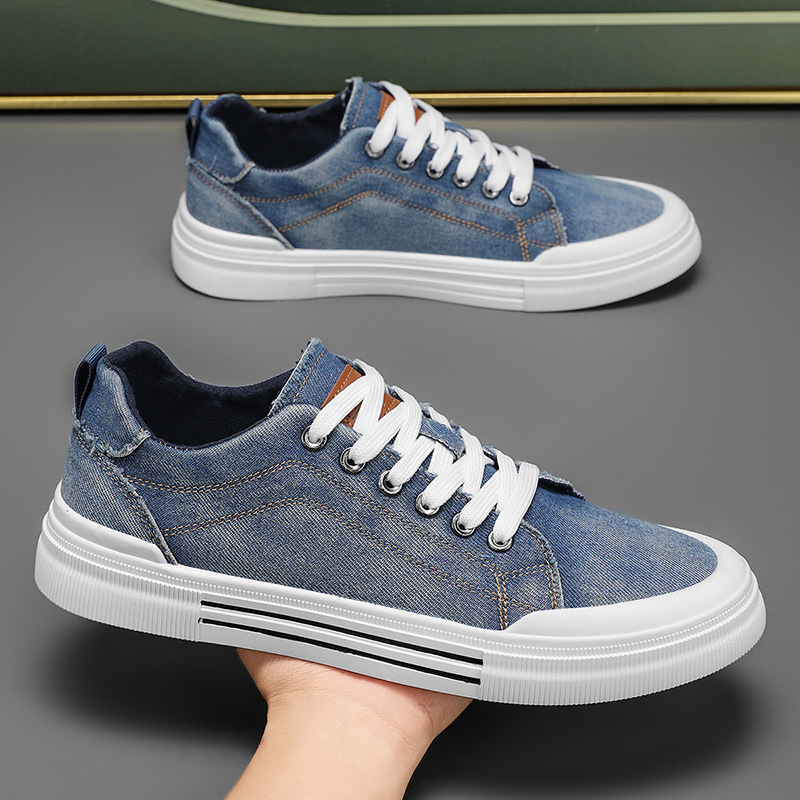 Herren Sneaker ⎜ Atmungsaktive Canvas-Schuhe für den lässigen Freizeitlook