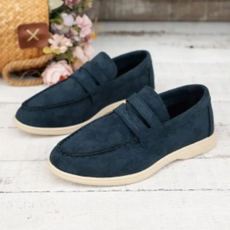 Slip-On Sneakers für Damen ⎜ Bequeme Schuhe im Retro-Stil mit Modischem Design für Alltag und Komfort