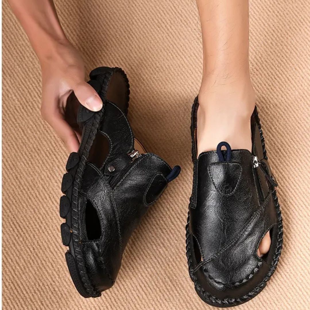 Sommer Slipper für Herren ⎜ Bequeme Freizeitschuhe für Outdoor und Alltag