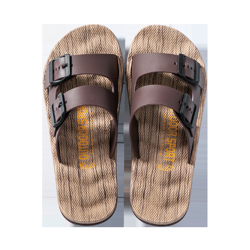 Rutschfeste Slipper für Herren ⎜ Strapazierfähige Plattform-Schuhe für den Alltag