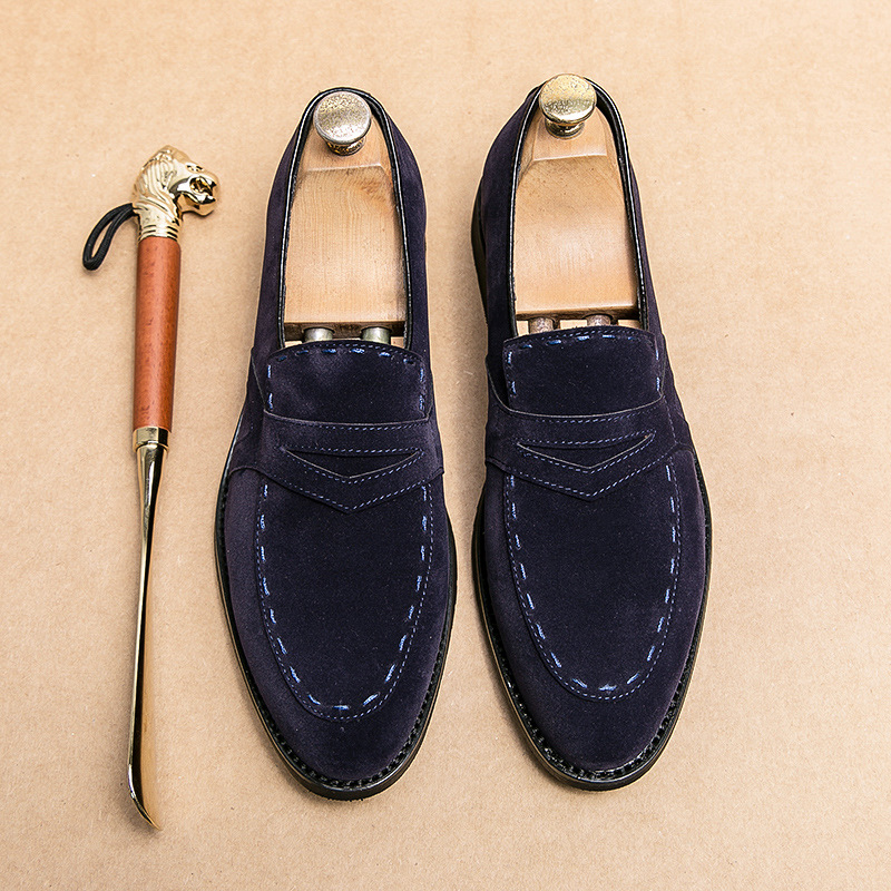 Herren Mokassins ⎜ Elegante Wildleder-Schuhe im Casual-Stil für den Alltag