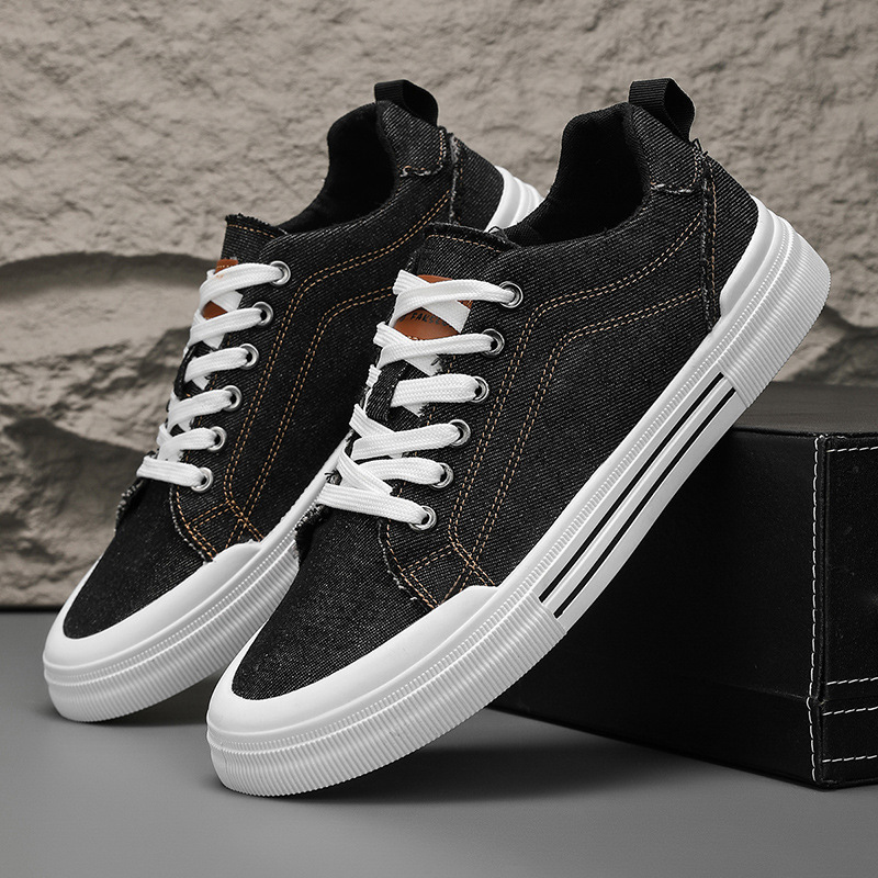 Herren Sneaker ⎜ Atmungsaktive Canvas-Schuhe für den lässigen Freizeitlook