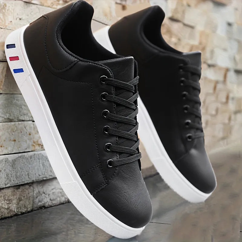 Herren Casual Sneakers ⎜ Trendige Freizeitschuhe mit Hochwertigem Kunstleder und Sportlichem Design