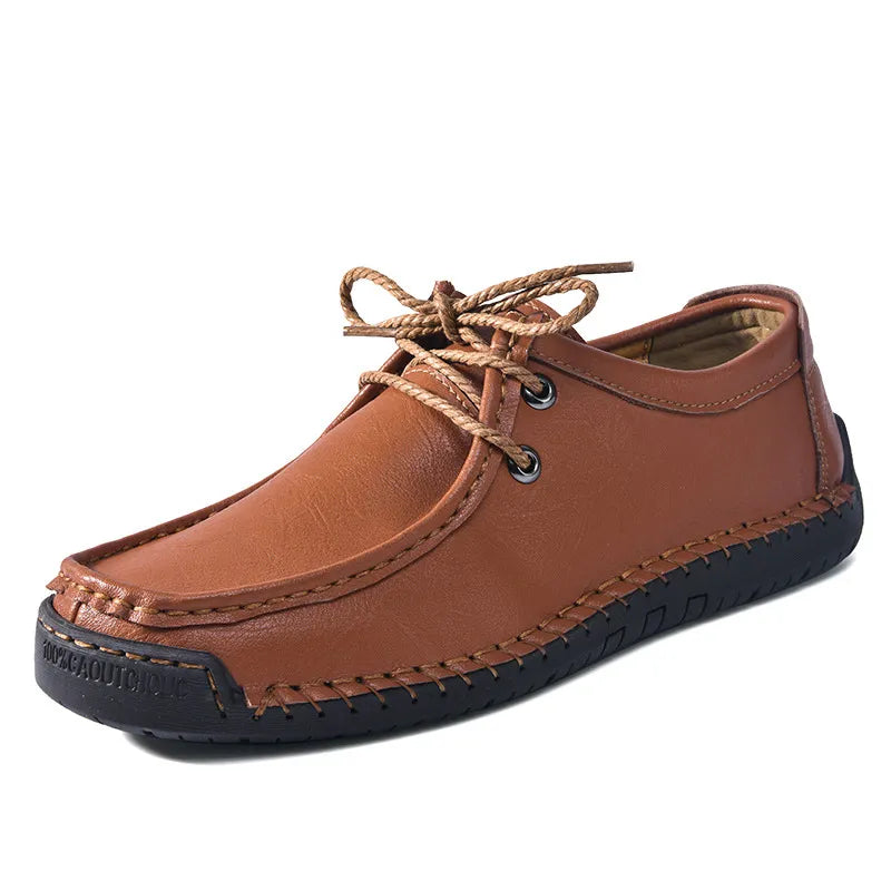 Handgefertigte Herren-Schuhe ⎜ Bequeme, Strapazierfähige Schnürer aus Hochwertigem Leder