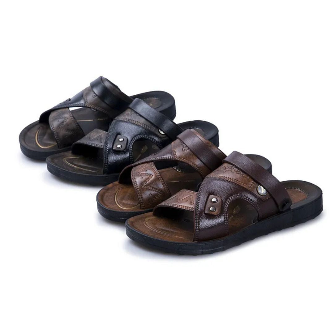 Freizeitschuhe für Herren ⎜ Vielseitige Rutschfeste Strandsandalen und Slipper