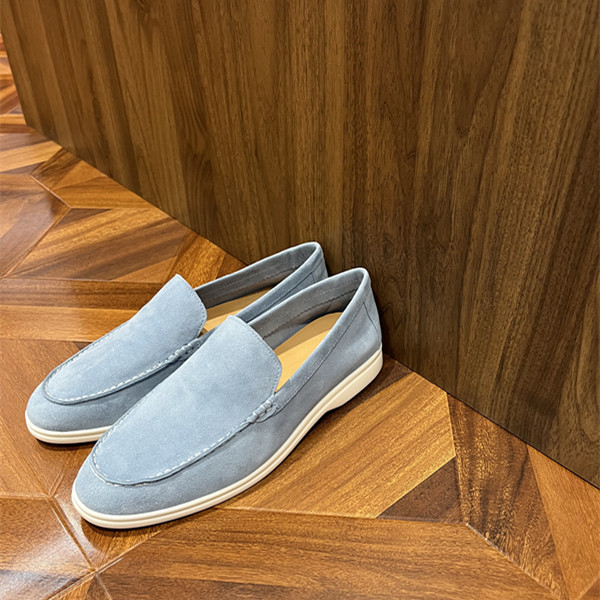 Herren Loafer ⎜ Bequeme Slip-On Schuhe im Retro-Stil aus Wildleder für den Alltag