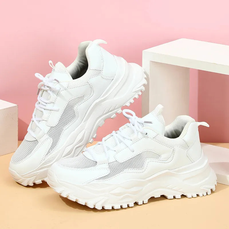 Damen Sneakers ⎜ Modische Sportschuhe mit atmungsaktivem Design und komfortabler Sohle für den Alltag