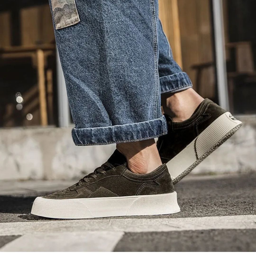 Herren Sneakers ⎜ Vielseitige Skate-Schuhe aus Canvas für Komfort und Stil im Alltag