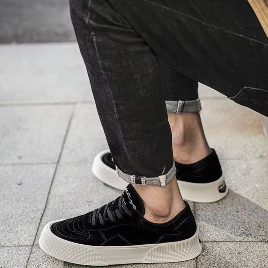 Herren Sneakers ⎜ Vielseitige Skate-Schuhe aus Canvas für Komfort und Stil im Alltag