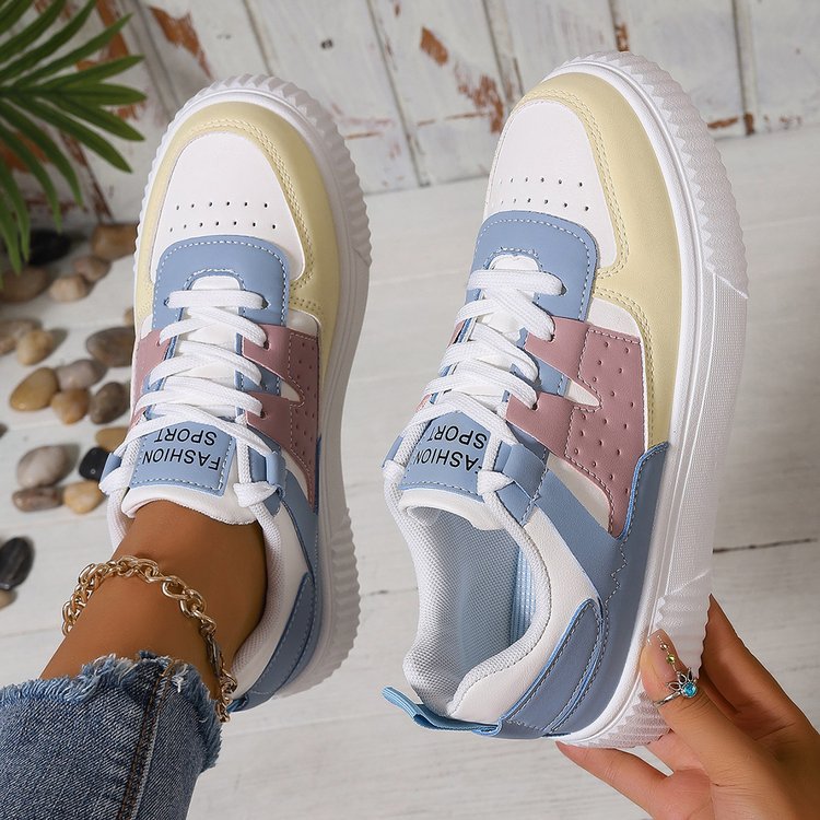 Sneaker für Damen ⎜ Bequeme Schuhe mit Modischem Design und Atmungsaktivem Material für Alltag