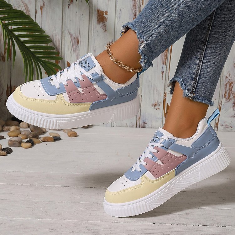 Sneaker für Damen ⎜ Bequeme Schuhe mit Modischem Design und Atmungsaktivem Material für Alltag