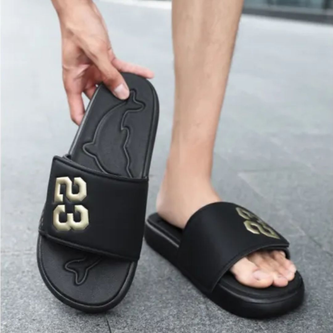 Herren Flip-Flops für den Sommer ⎜ Rutschfeste Sandalen mit Komfort und Halt für den Alltag