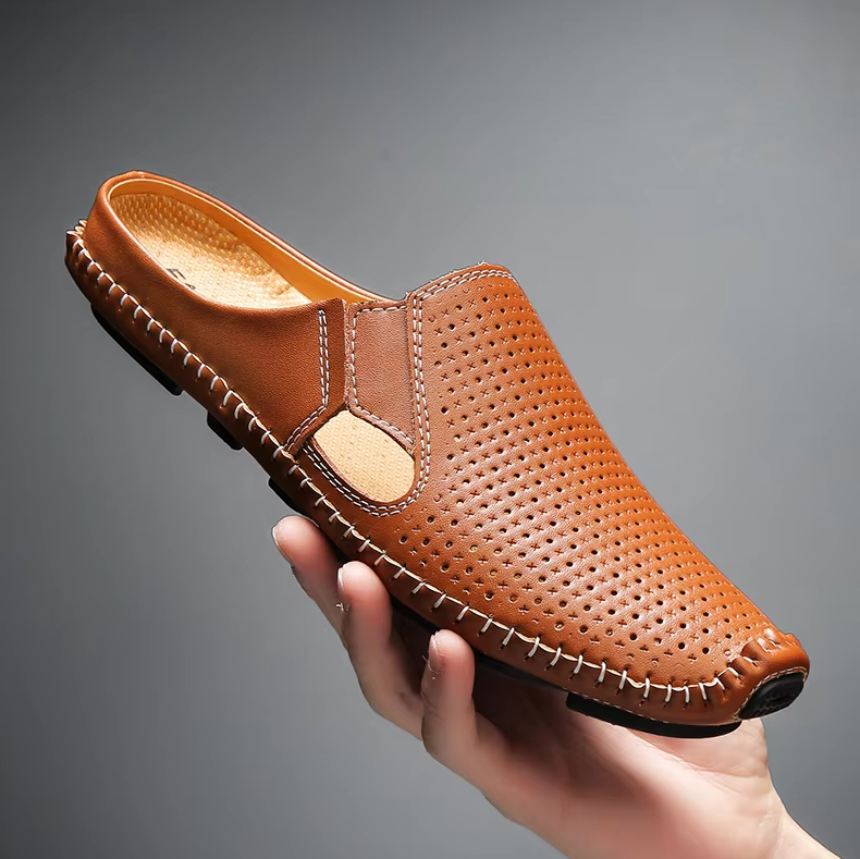 Herren Schlupfschuhe ⎜ Atmungsaktive und Stylische Halbschuhe für den Sommer