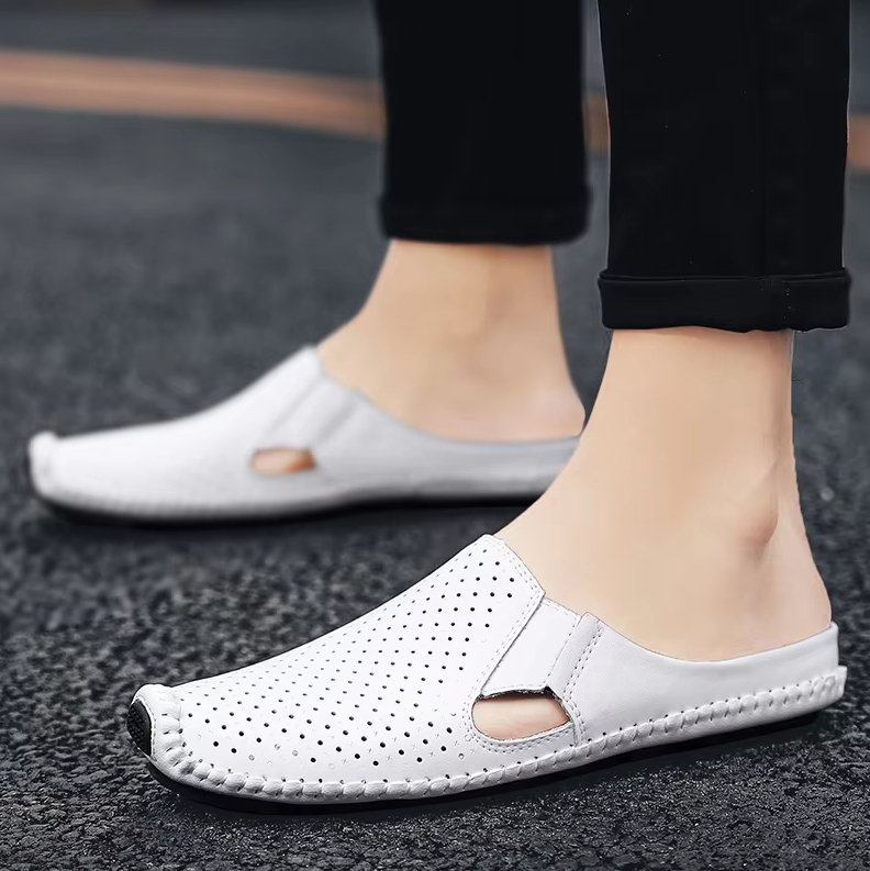 Herren Schlupfschuhe ⎜ Atmungsaktive und Stylische Halbschuhe für den Sommer