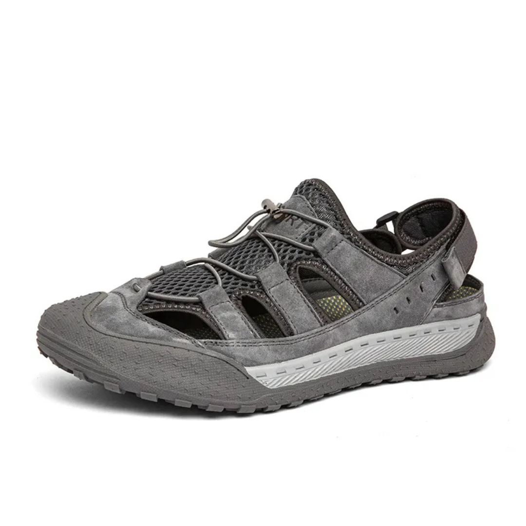 Herren Sandalen ⎜ Bequeme Römische Sandalen mit rutschfester Sohle für den Sommer