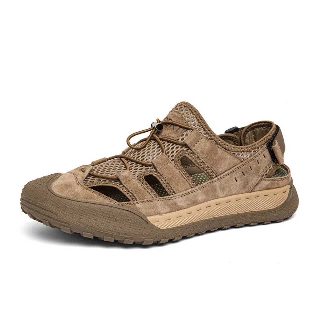 Herren Sandalen ⎜ Bequeme Römische Sandalen mit rutschfester Sohle für den Sommer