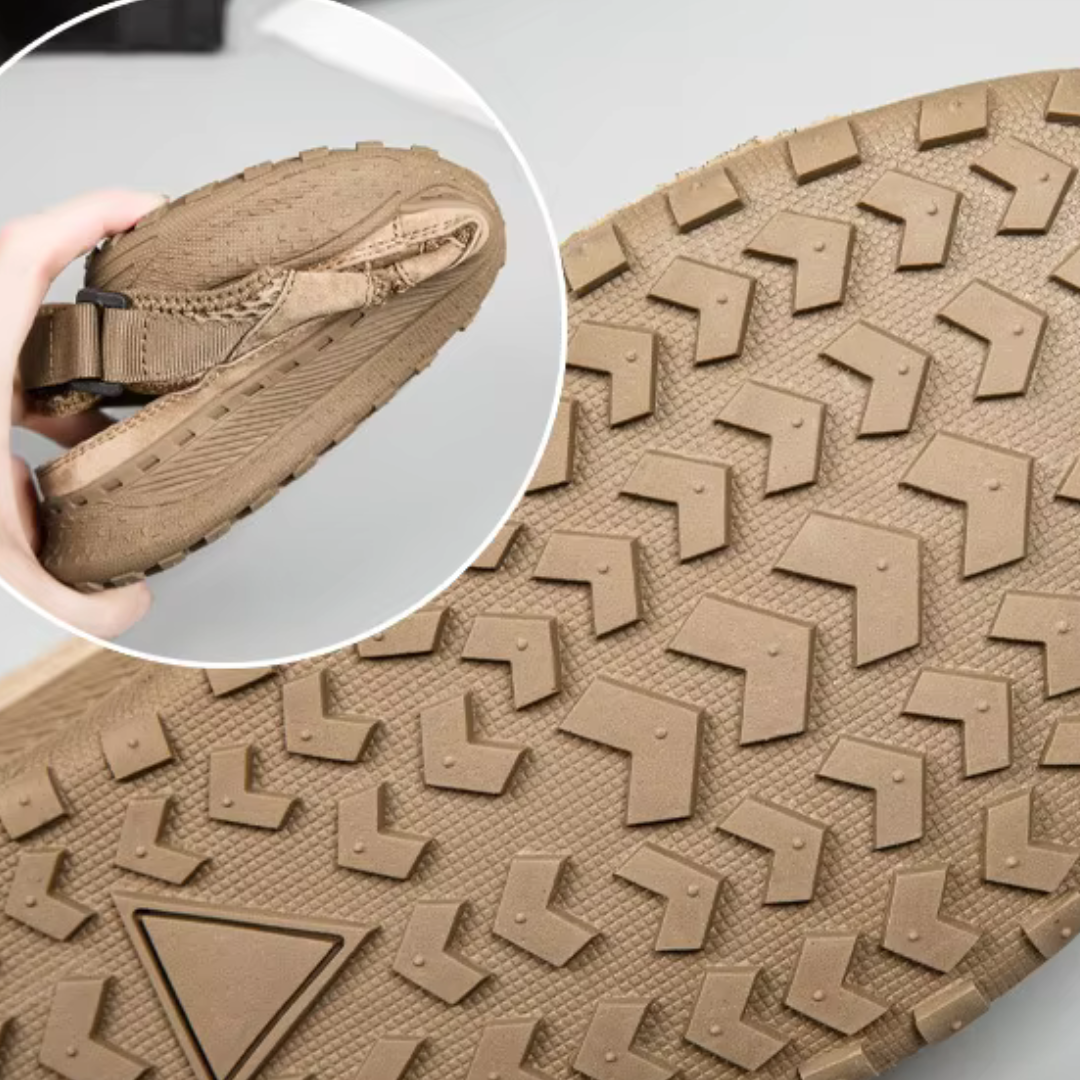 Herren Sandalen ⎜ Bequeme Römische Sandalen mit rutschfester Sohle für den Sommer