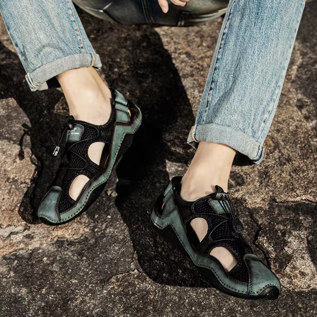 Herren Schuhe ⎜ Bequeme Freizeit-Schuhe mit atmungsaktivem Mesh für den Alltag