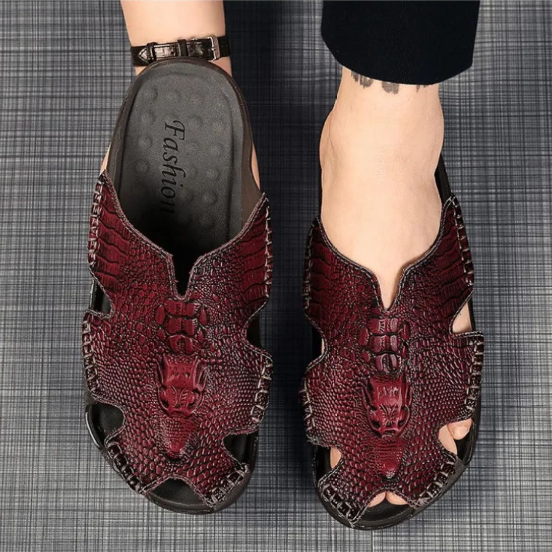Geschlossene Zehen Slipper für Herren ⎜ Bequeme Freizeitschuhe für Outdoor-Aktivitäten
