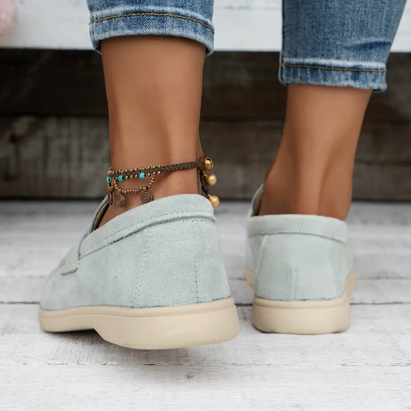 Slip-On Sneakers für Damen ⎜ Bequeme Schuhe im Retro-Stil mit Modischem Design für Alltag und Komfort