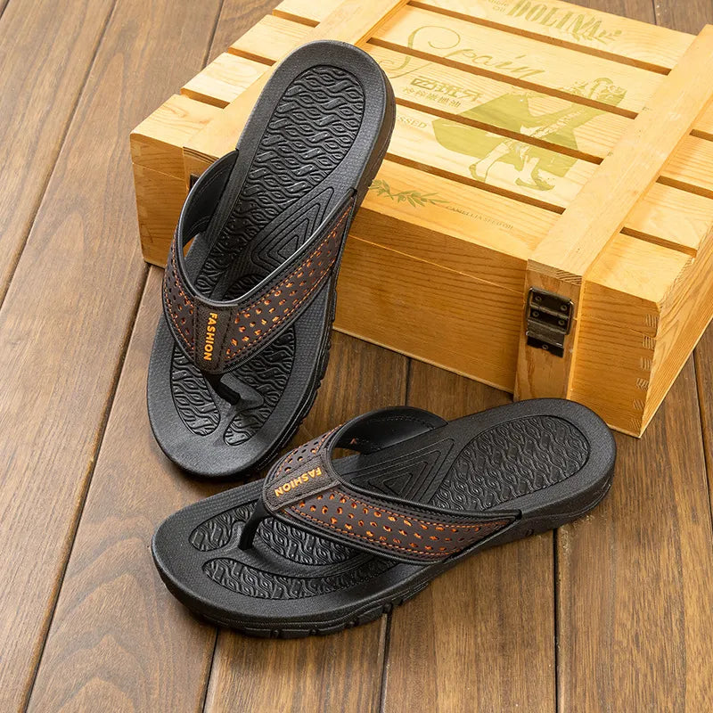 Herren Sandalen für den Sommer ⎜ Bequeme Outdoor-Schuhe mit rutschfester Sohle für Strand und Freizeit