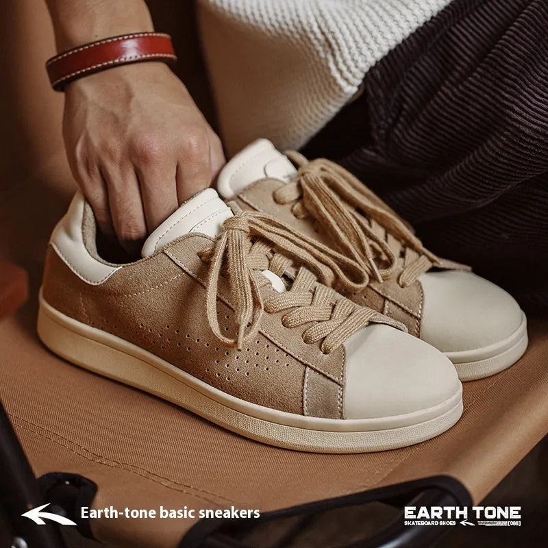 Herren Sneakers ⎜ Trendige Retro-Schuhe im Low-Top-Design für komfortablen Alltag