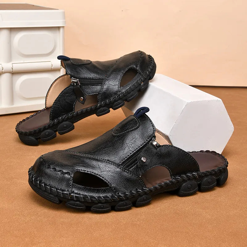 Sommer Slipper für Herren ⎜ Bequeme Freizeitschuhe für Outdoor und Alltag