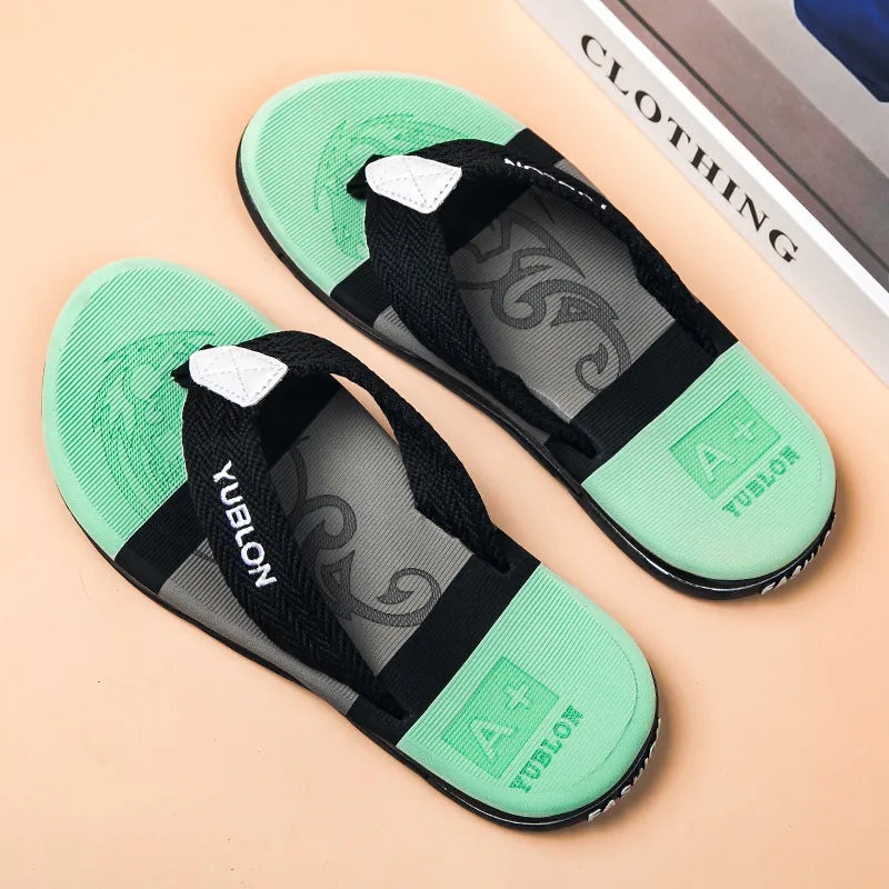 Herren Flip-Flops für den Sommer ⎜ Rutschfeste und Bequeme Sandalen für den Strand und Alltag