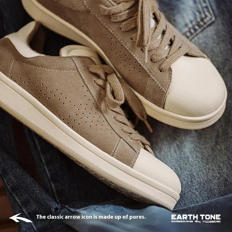 Herren Sneakers ⎜ Trendige Retro-Schuhe im Low-Top-Design für komfortablen Alltag