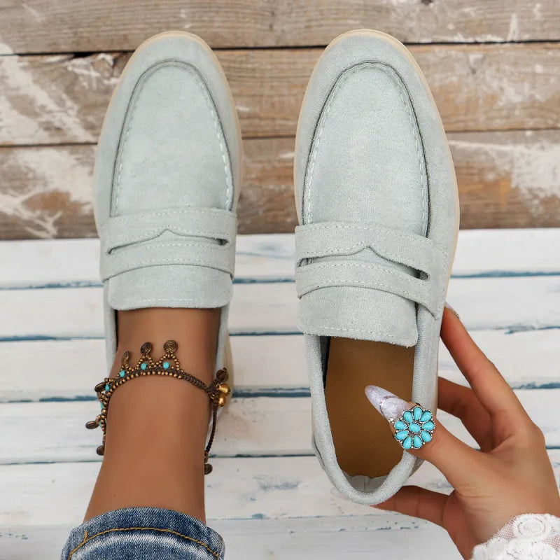 Slip-On Sneakers für Damen ⎜ Bequeme Schuhe im Retro-Stil mit Modischem Design für Alltag und Komfort