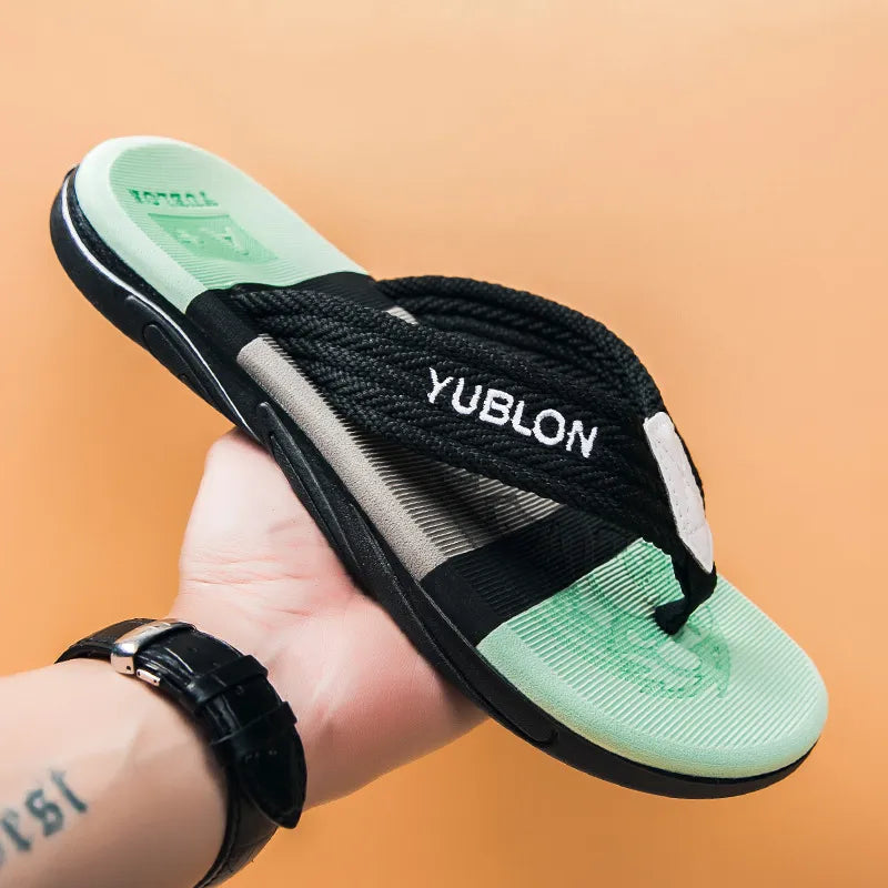 Herren Flip-Flops für den Sommer ⎜ Rutschfeste und Bequeme Sandalen für den Strand und Alltag
