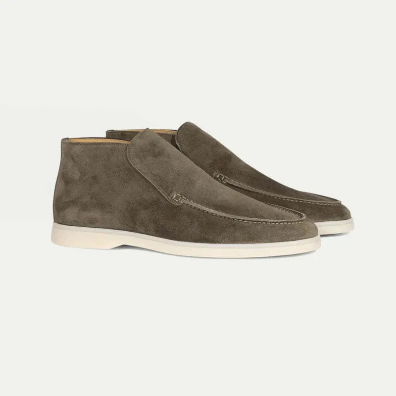 Herren Slip-On Schuhe ⎜ Bequeme Wildleder-Mokassins im modernen Design für den Alltag