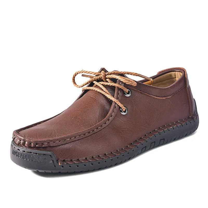 Handgefertigte Herren-Schuhe ⎜ Bequeme, Strapazierfähige Schnürer aus Hochwertigem Leder