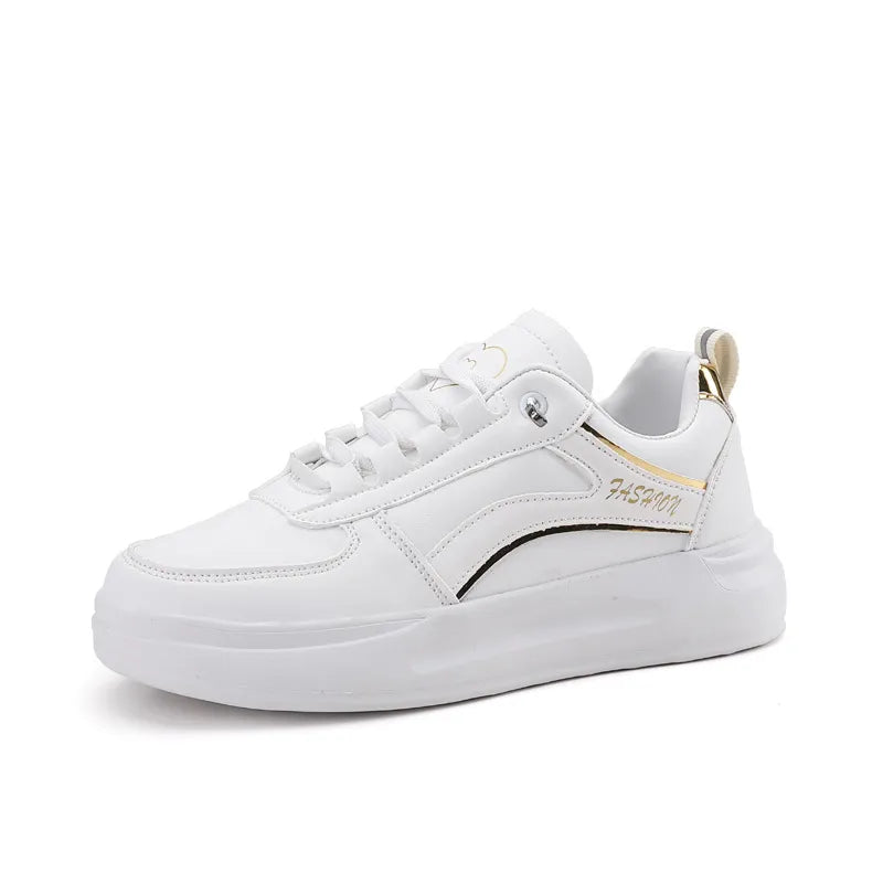 Damen Sneakers ⎜ Bequeme Plateau-Schuhe mit trendigem Design und weicher Sohle für den Alltag