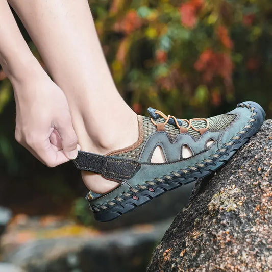 Modische Sandalen für Herren ⎜ Einfache Mesh-Schuhe für Den Alltag