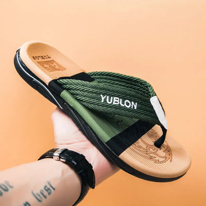 Herren Flip-Flops für den Sommer ⎜ Rutschfeste und Bequeme Sandalen für den Strand und Alltag