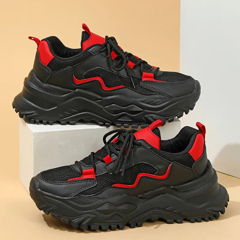 Damen Sneakers ⎜ Modische Sportschuhe mit atmungsaktivem Design und komfortabler Sohle für den Alltag