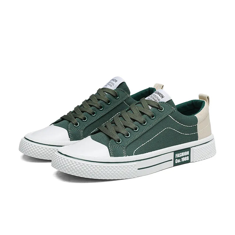 Herren Sneakers ⎜Vielseitige Low-Top Canvas-Schuhe für Sport und Freizeit